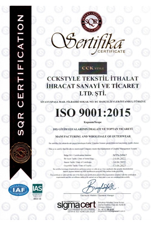 ISO 9001:2015